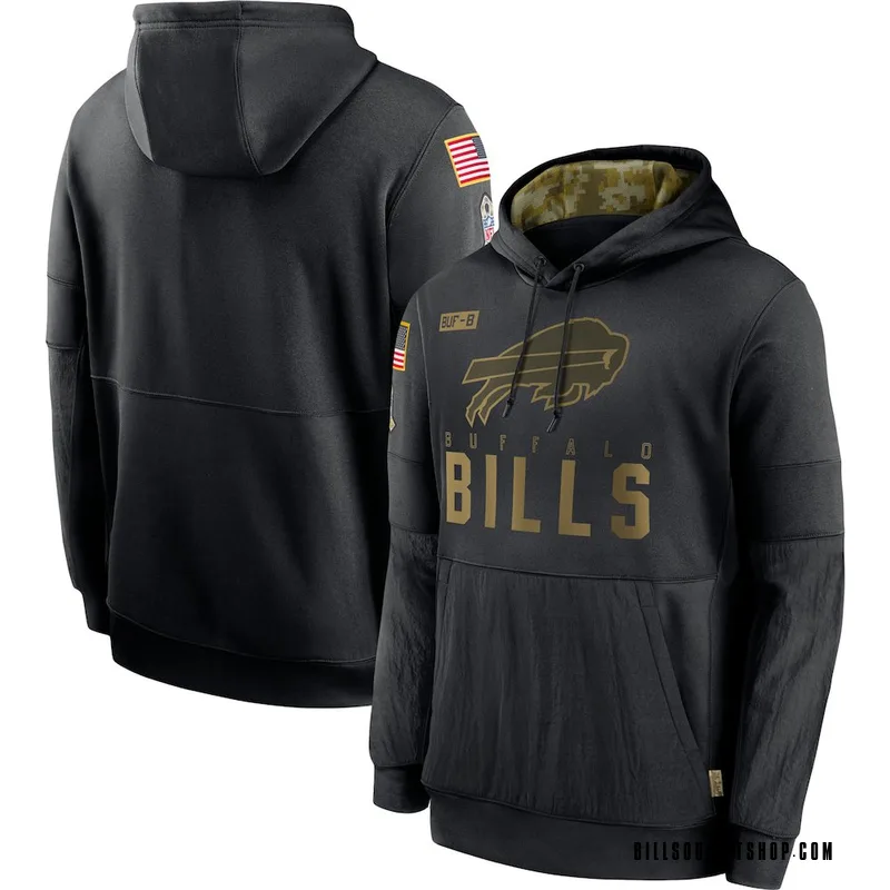 Men's Buffalo Bills Black 2020 Salute to Service Sideline Performance