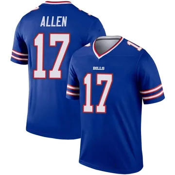 Men's Buffalo Bills Josh Allen Royal Legend Jersey By Nike