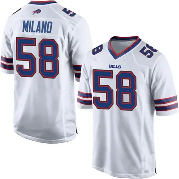 Matt Milano Buffalo Bills Jerseys 