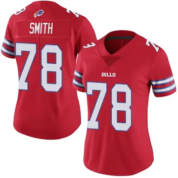 Women's Buffalo Bills Bruce Smith Red Limited Color...