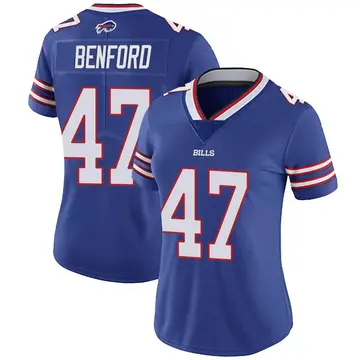 Women's Buffalo Bills Christian Benford Royal Limited Team Color Vapor Untouchable Jersey By Nike