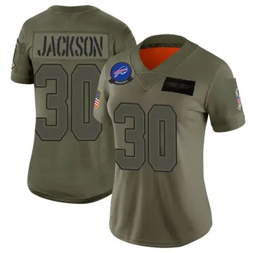 Women's Buffalo Bills Dane Jackson Camo Limited 2019 Salute to Service Jersey By Nike