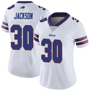 Women's Buffalo Bills Dane Jackson White Limited Color Rush Vapor Untouchable Jersey By Nike