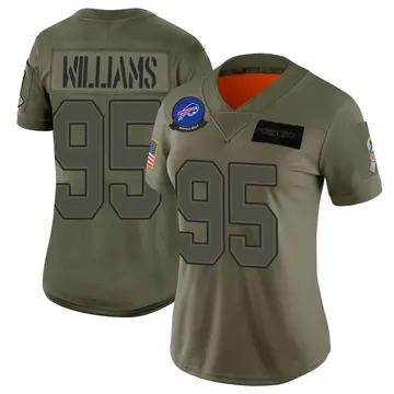 Women's Buffalo Bills Kyle Williams Camo Limited 2019 Salute to Service Jersey By Nike