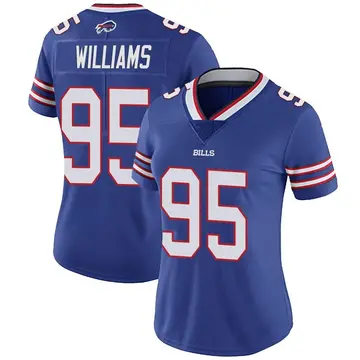 Women's Buffalo Bills Kyle Williams Royal Limited Team Color Vapor Untouchable Jersey By Nike