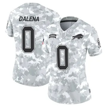 Women's Buffalo Bills Mac Dalena Arctic Camo Limited 2024 Salute to Service Jersey By Nike