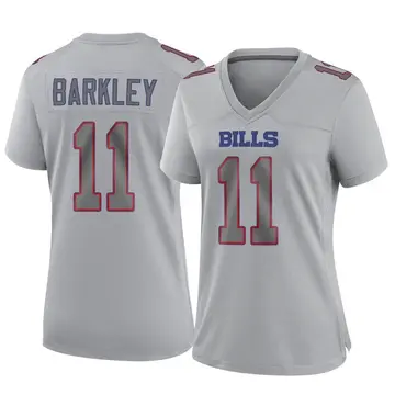 Women's Buffalo Bills Matt Barkley Gray Game Atmosphere Fashion Jersey By Nike
