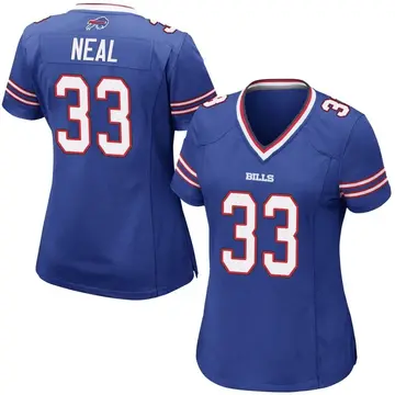 Women's Buffalo Bills Siran Neal Royal Blue Game Team Color Jersey By Nike
