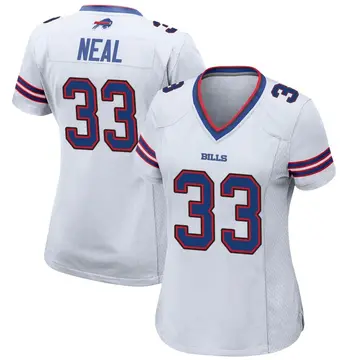 Women's Buffalo Bills Siran Neal White Game Jersey By Nike