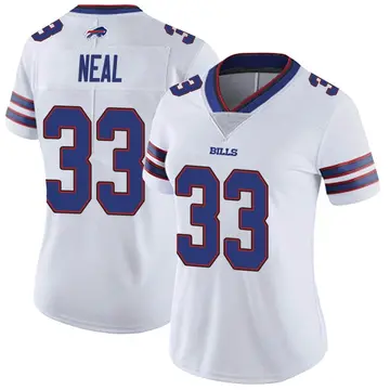 Women's Buffalo Bills Siran Neal White Limited Color Rush Vapor Untouchable Jersey By Nike