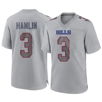 Youth Buffalo Bills Damar Hamlin Gray Game Atmosphere Fashion Jersey By Nike