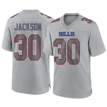 Youth Buffalo Bills Dane Jackson Gray Game Atmosphere Fashion Jersey By Nike