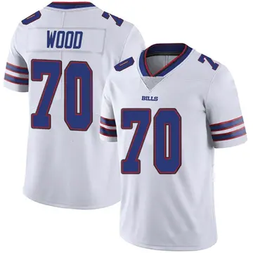 Youth Buffalo Bills Eric Wood White Limited Color...
