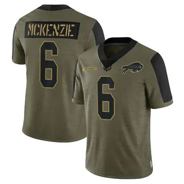 Youth Buffalo Bills Isaiah McKenzie Olive Limited 2021 Salute To Service Jersey By Nike