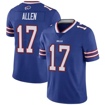 Youth Buffalo Bills Josh Allen Royal Limited Team Color Vapor Untouchable Jersey By Nike