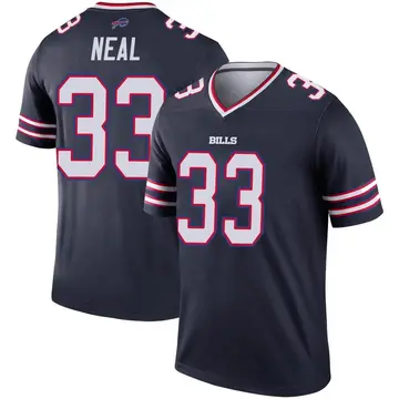 Youth Buffalo Bills Siran Neal Navy Legend Inverted Jersey By Nike