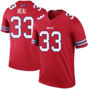 Youth Buffalo Bills Siran Neal Red Legend Color Rush Jersey By Nike
