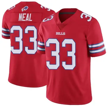 Youth Buffalo Bills Siran Neal Red Limited Color Rush Vapor Untouchable Jersey By Nike