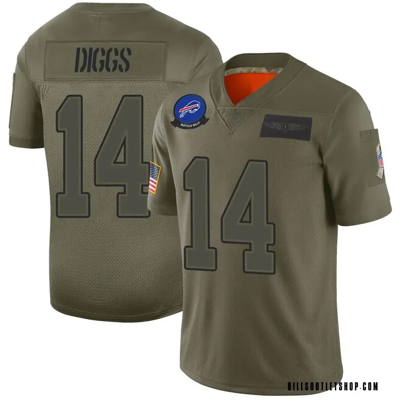 Youth Buffalo Bills Stefon Diggs Camo Limited 2019 Salute to Service ...