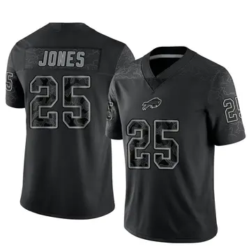Youth Buffalo Bills Taiwan Jones Black Limited Reflective Jersey By Nike