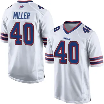 Youth Buffalo Bills Von Miller White Game Jersey By Nike