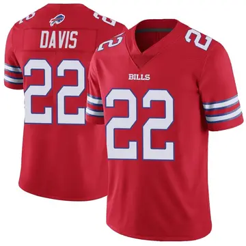 Youth Buffalo Bills Vontae Davis Red Limited Color Rush Vapor Untouchable Jersey By Nike