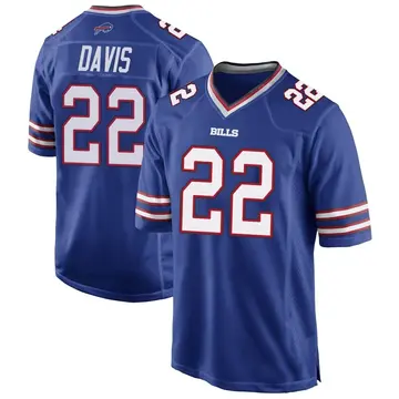 Youth Buffalo Bills Vontae Davis Royal Blue Game Team Color Jersey By Nike